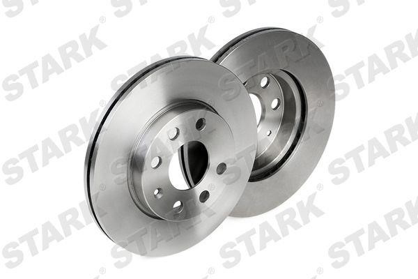Stark Front ventilated brake discs with pads, set – price