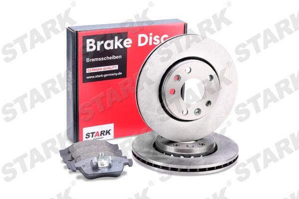 Stark SKBK-1090227 Front ventilated brake discs with pads, set SKBK1090227