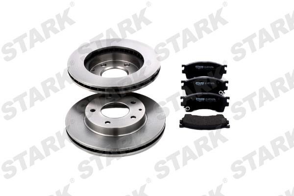 Stark SKBK-1090057 Front ventilated brake discs with pads, set SKBK1090057