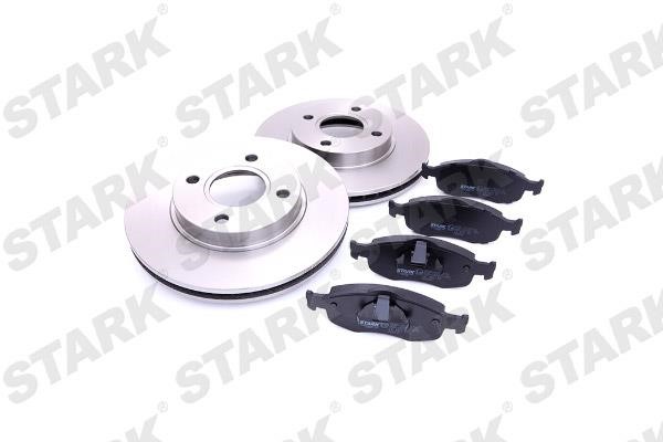 Stark SKBK-1090114 Front ventilated brake discs with pads, set SKBK1090114