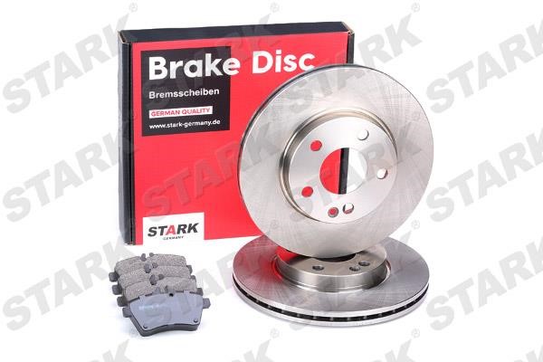 Stark SKBK-1090180 Front ventilated brake discs with pads, set SKBK1090180