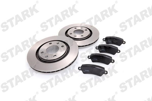 Stark SKBK-1090128 Front ventilated brake discs with pads, set SKBK1090128