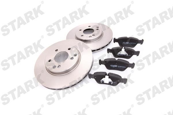 Stark SKBK-1090091 Front ventilated brake discs with pads, set SKBK1090091