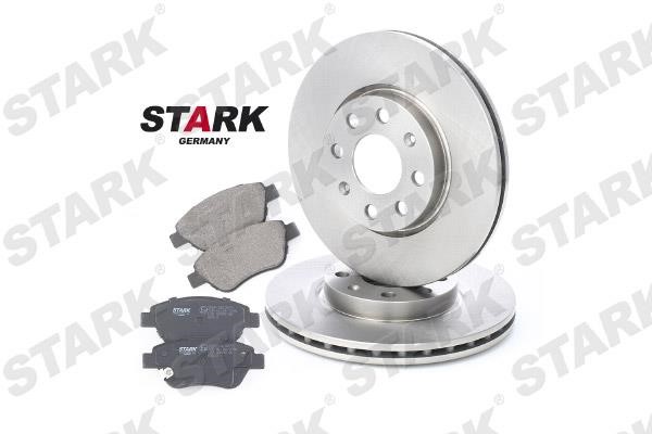 Stark SKBK-1090044 Front ventilated brake discs with pads, set SKBK1090044