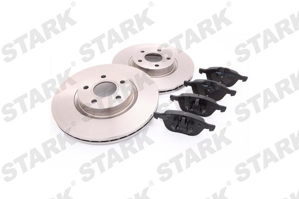 Stark SKBK-1090061 Front ventilated brake discs with pads, set SKBK1090061