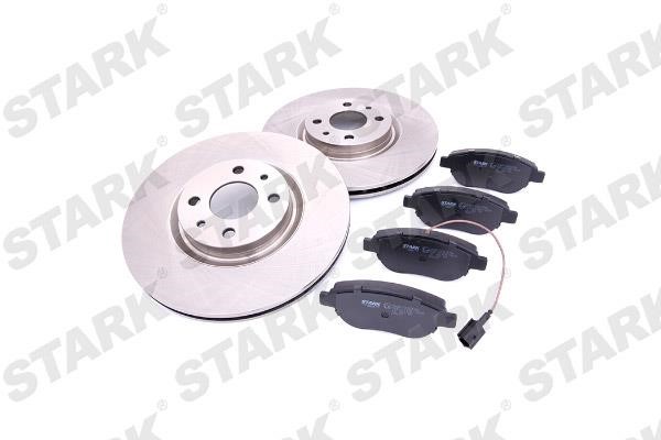 Stark SKBK-1090111 Front ventilated brake discs with pads, set SKBK1090111