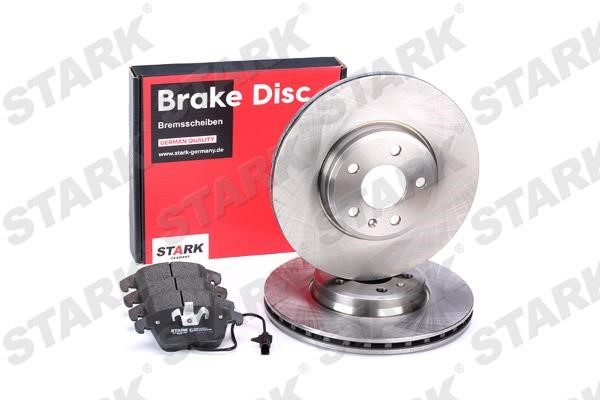 Stark SKBK-1090142 Front ventilated brake discs with pads, set SKBK1090142