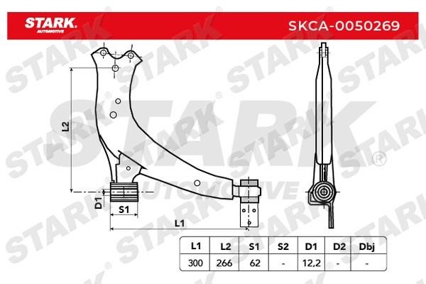 Stark SKCA-0050269 Track Control Arm SKCA0050269