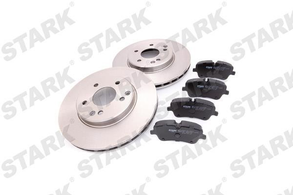 Stark SKBK-1090076 Front ventilated brake discs with pads, set SKBK1090076