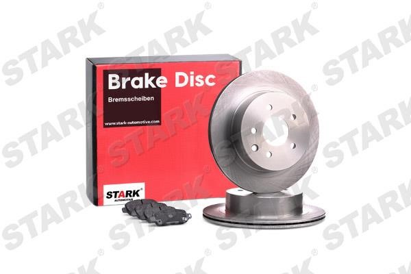 Stark SKBK-1090356 Rear ventilated brake discs with pads, set SKBK1090356