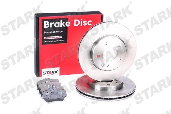 Stark SKBK-1090219 Front ventilated brake discs with pads, set SKBK1090219