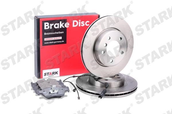 Stark SKBK-1090336 Front ventilated brake discs with pads, set SKBK1090336