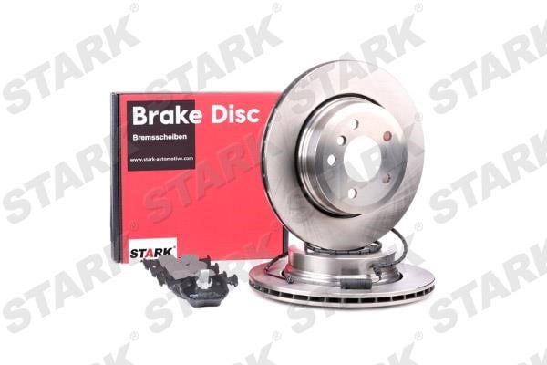 Stark SKBK-1090354 Rear ventilated brake discs with pads, set SKBK1090354