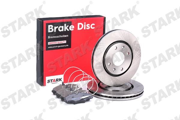 Stark SKBK-1090273 Front ventilated brake discs with pads, set SKBK1090273