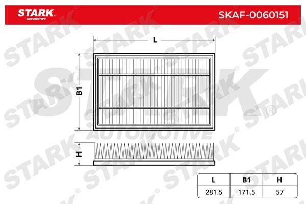 Air filter Stark SKAF-0060151