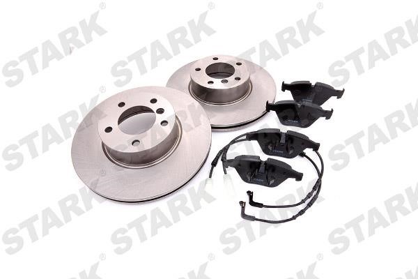 Stark SKBK-1090117 Front ventilated brake discs with pads, set SKBK1090117