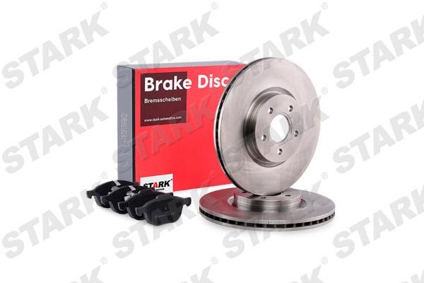 Stark SKBK-1090134 Front ventilated brake discs with pads, set SKBK1090134