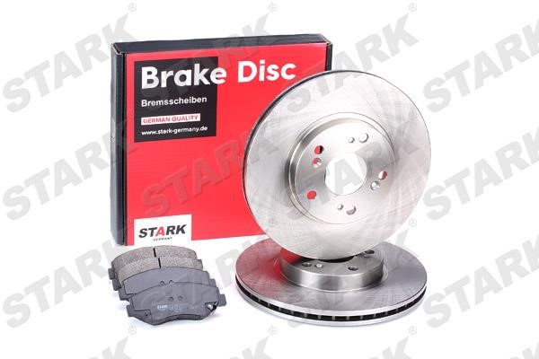 Stark SKBK-1090188 Front ventilated brake discs with pads, set SKBK1090188