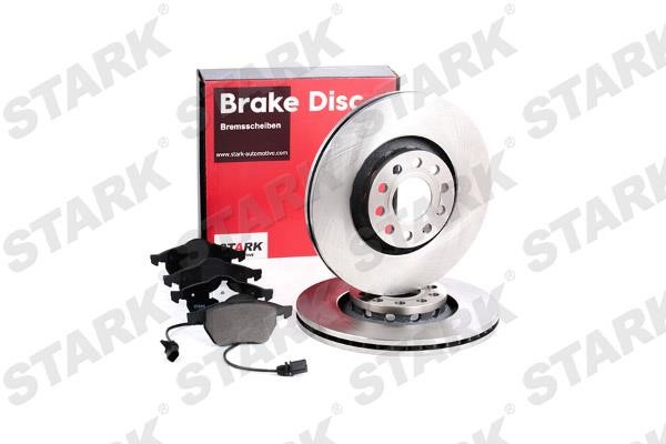 Stark SKBK-1090069 Front ventilated brake discs with pads, set SKBK1090069