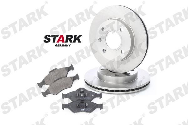 Stark SKBK-1090097 Front ventilated brake discs with pads, set SKBK1090097