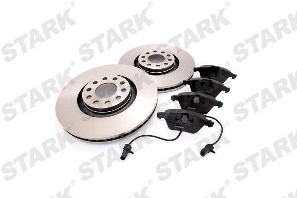 Stark SKBK-1090192 Front ventilated brake discs with pads, set SKBK1090192