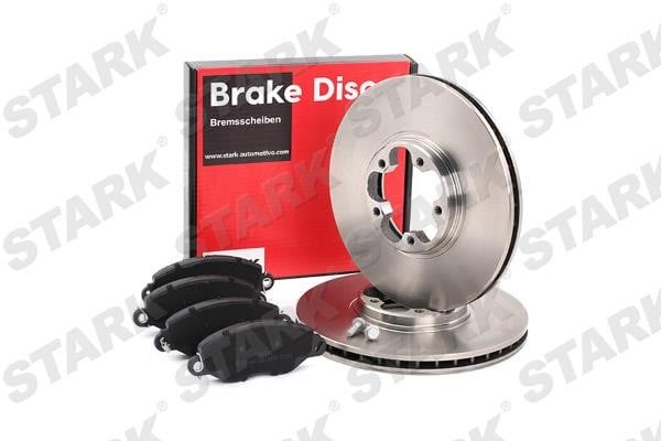 Stark SKBK-1090156 Front ventilated brake discs with pads, set SKBK1090156