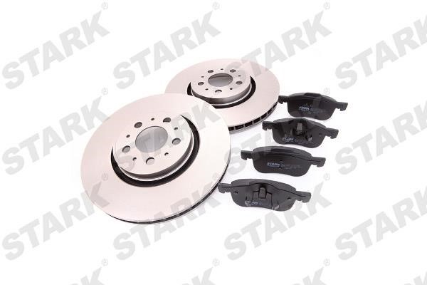 Stark SKBK-1090072 Front ventilated brake discs with pads, set SKBK1090072