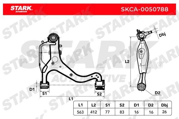 Stark SKCA-0050788 Track Control Arm SKCA0050788