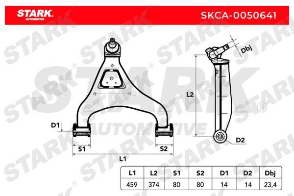 Stark SKCA-0050641 Track Control Arm SKCA0050641