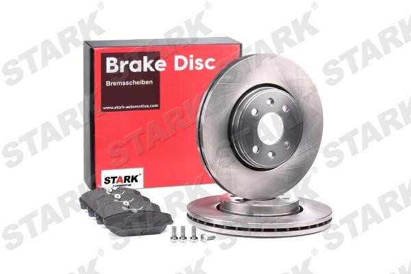 Stark SKBK-1090225 Front ventilated brake discs with pads, set SKBK1090225