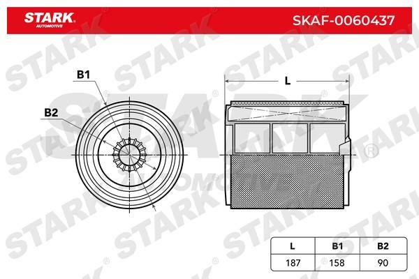 Stark SKAF-0060437 Air filter SKAF0060437