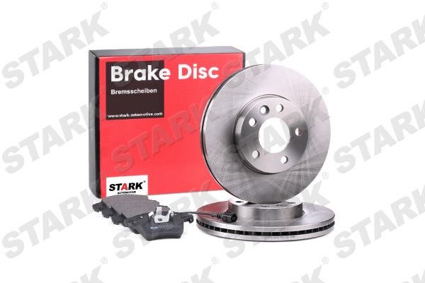 Stark SKBK-1090136 Front ventilated brake discs with pads, set SKBK1090136