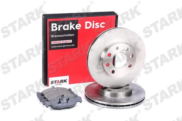 Stark SKBK-1090171 Front ventilated brake discs with pads, set SKBK1090171
