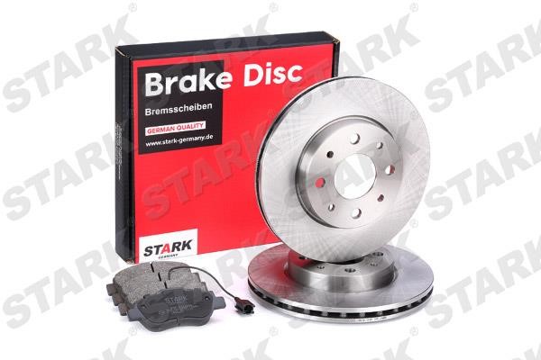 Stark SKBK-1090196 Front ventilated brake discs with pads, set SKBK1090196