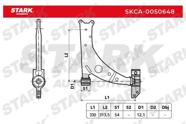 Stark SKCA-0050648 Track Control Arm SKCA0050648