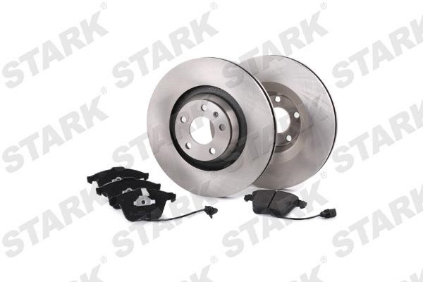 Stark SKBK-1090355 Front ventilated brake discs with pads, set SKBK1090355
