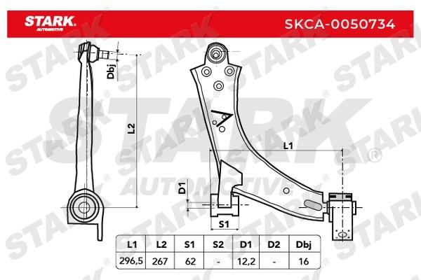 Stark SKCA-0050734 Track Control Arm SKCA0050734