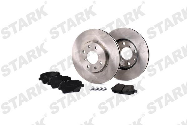 Stark SKBK-1090048 Front ventilated brake discs with pads, set SKBK1090048
