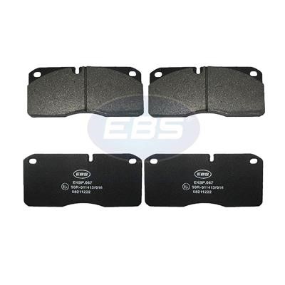 EBS EKBP.067 Brake Pad Set, disc brake EKBP067