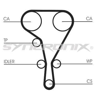 SYNCRONIX SY3101130 Timing Belt Kit SY3101130