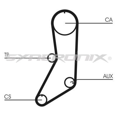 SYNCRONIX SY110643 Timing Belt Kit SY110643