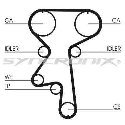 SYNCRONIX SY110924 Timing Belt Kit SY110924
