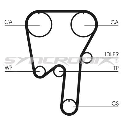 SYNCRONIX SY210979 Timing Belt Kit SY210979