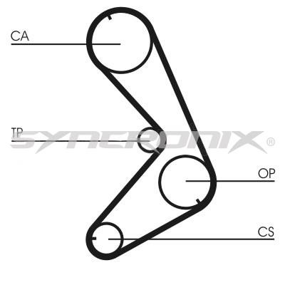 SYNCRONIX SY110750 Timing Belt Kit SY110750