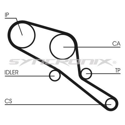 SYNCRONIX SY110550 Timing Belt Kit SY110550