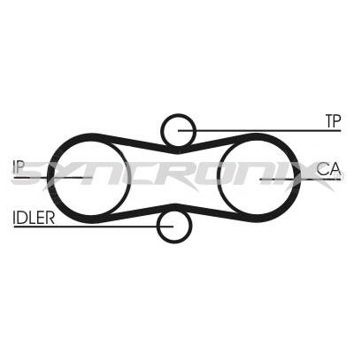 SYNCRONIX SY110939914 Timing Belt Kit SY110939914