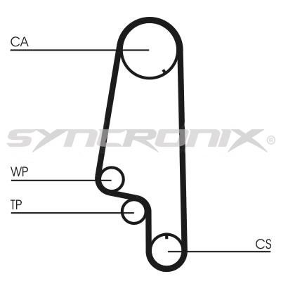 SYNCRONIX SY110846 Timing Belt Kit SY110846
