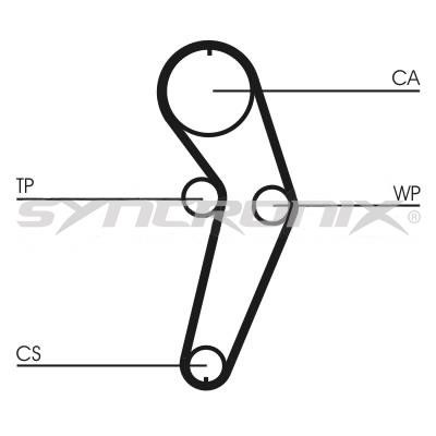 SYNCRONIX SY310988 Timing Belt Kit SY310988