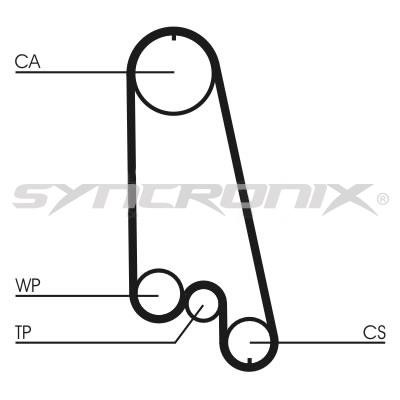 SYNCRONIX SY110874 Timing Belt Kit SY110874