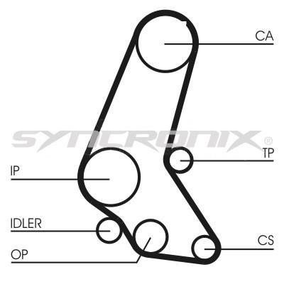 SYNCRONIX SY410748 Timing Belt Kit SY410748